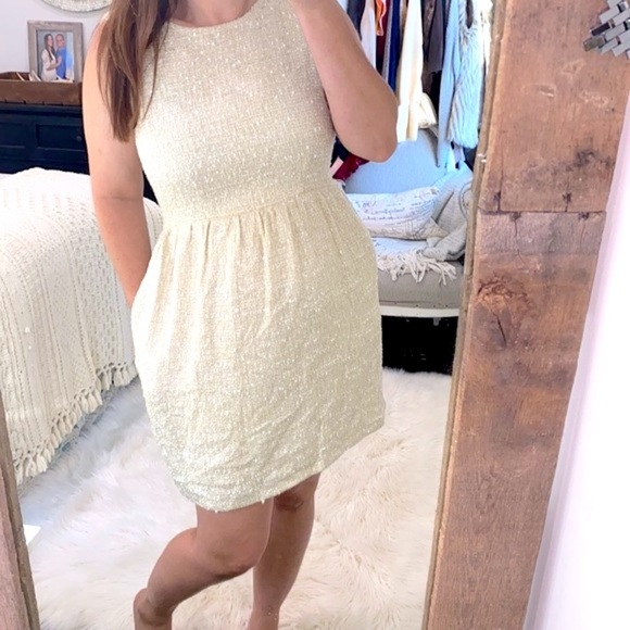Michael Michael KORS ivory dress size 8 new with tags - Picture 1 of 9